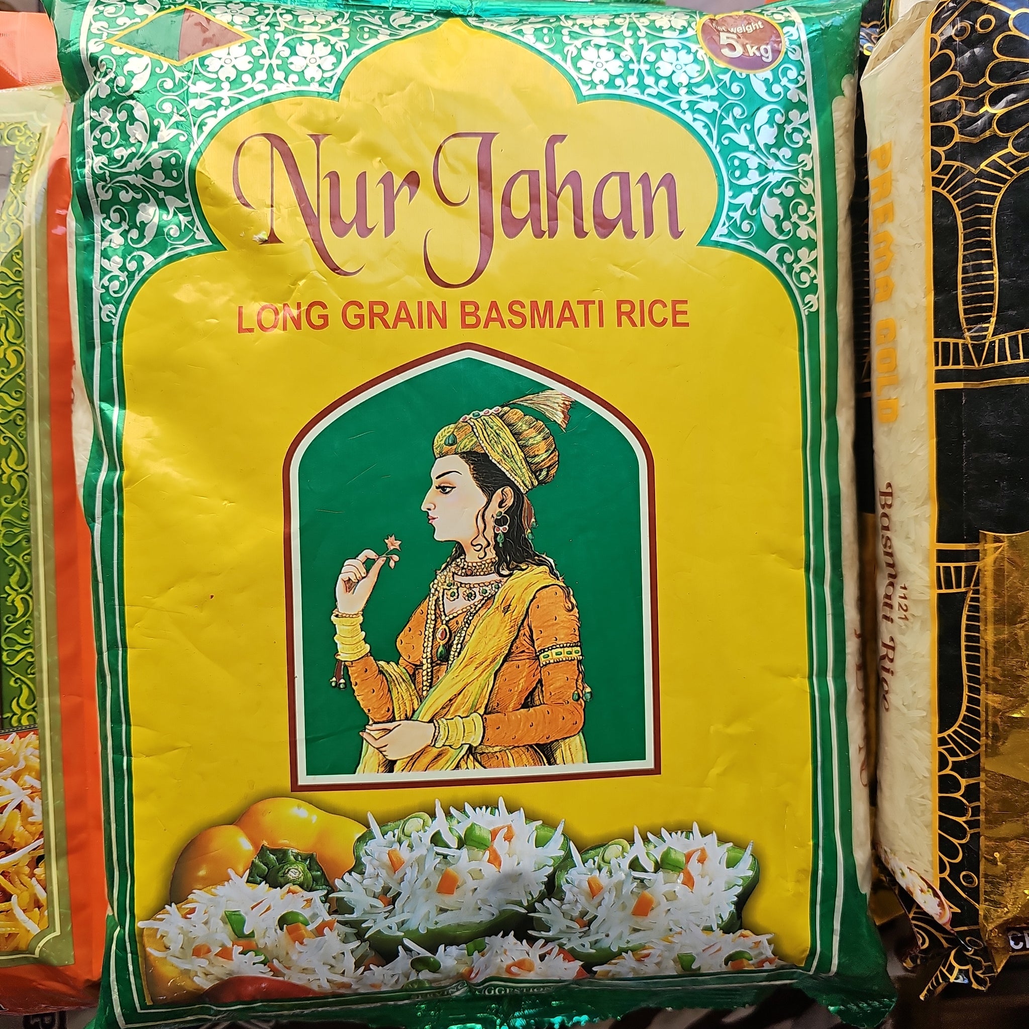 PROMO *NEW* BASMATI RICE - NUR JAHAN 5KG – @ PAUL'S FISHERIES