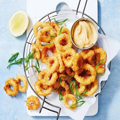 CALAMARI RINGS CRUMBED 800G