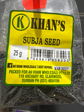 SUBJA SEEDS 25G
