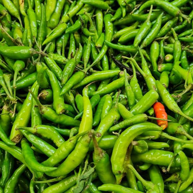 Green chillies 200G