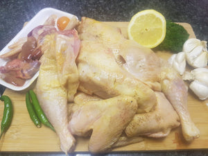 CULLS CHICKEN READY FOR THE POT