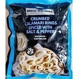 CRUMBED CALAMARI RINGS SALT & PEPPER  800G