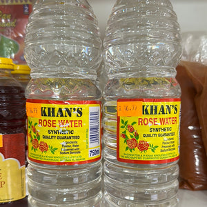 KHANS ROSE WATER 750Ml