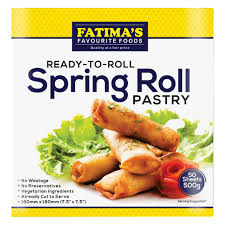 FATIMAS SPRING ROLL PASTRY - 50S