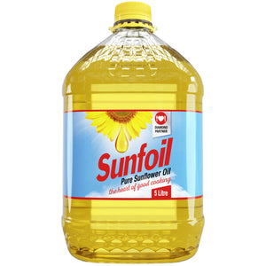 Sale PROMO *NEW* SUNFOIL SUNFLOWER OIL 5LTR