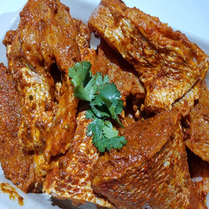 MARINATED MASALA RED FISH 1KG *READY TO COOK*