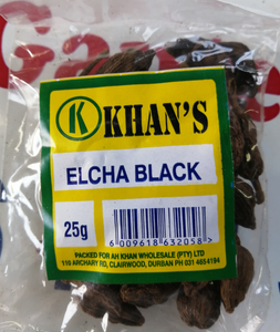 Elcha Black (Black Cardamom) 50G