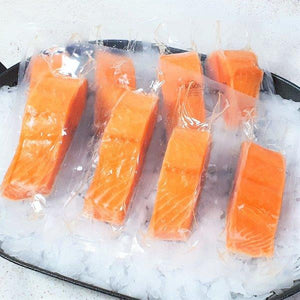 NORWEGIAN SALMON FILLETS 4 x  +-220g