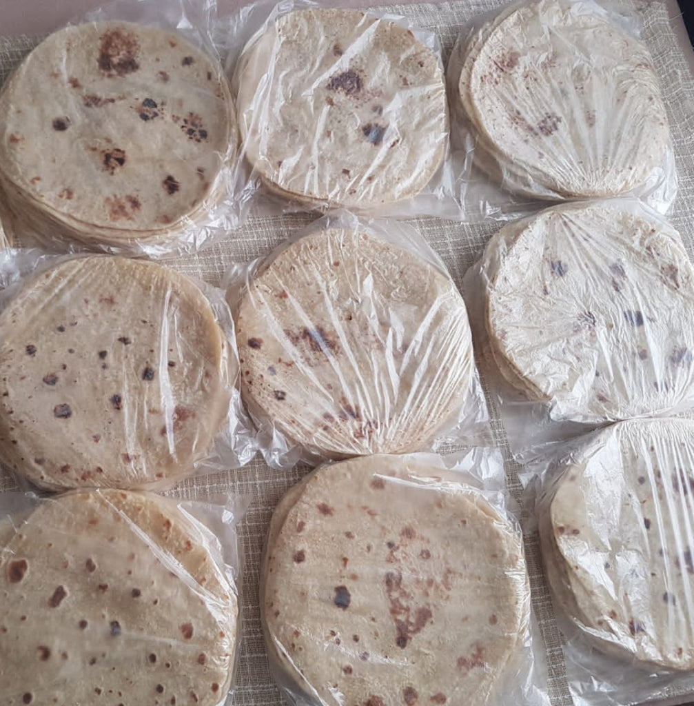 Pure White Roti Home made White Roti Frozen – @ PAUL'S FISHERIES