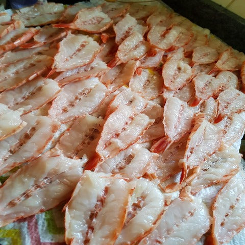 QUEEN/KING BUTTERFLIED PRAWNS -TAILS 800G